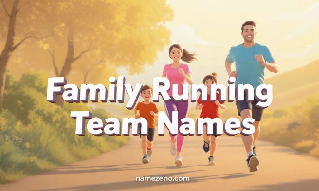 Family Running Team Names