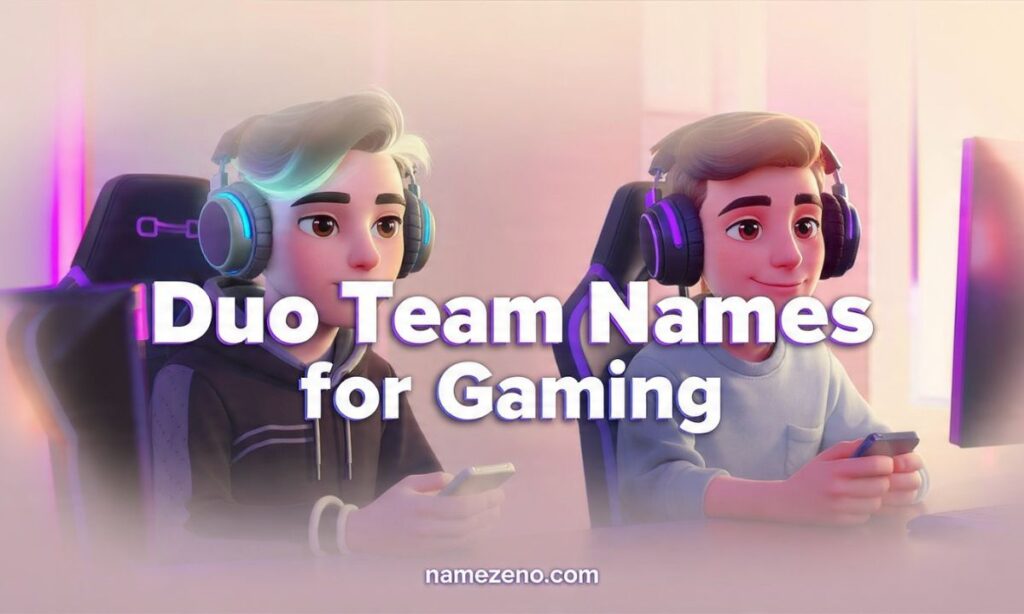 Duo Team Names for Gaming