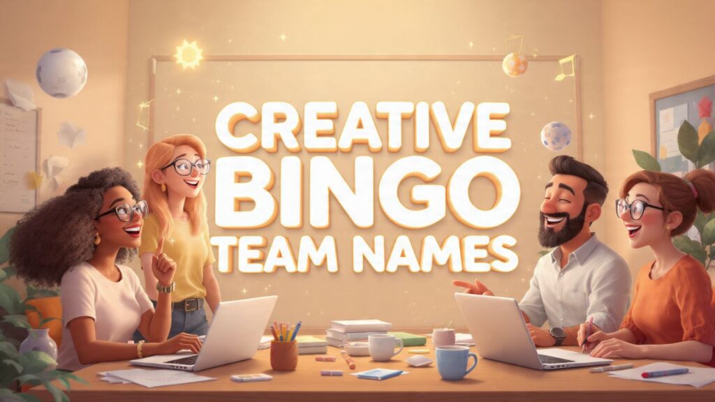 🎨 Creative Bingo Team Names