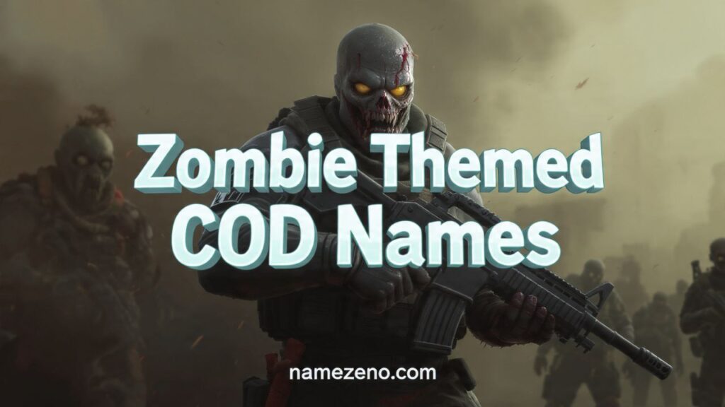 Zombie Themed COD Names