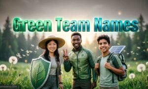 Green Team Names