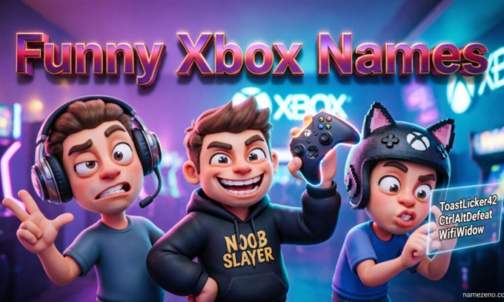 Funny Xbox Names