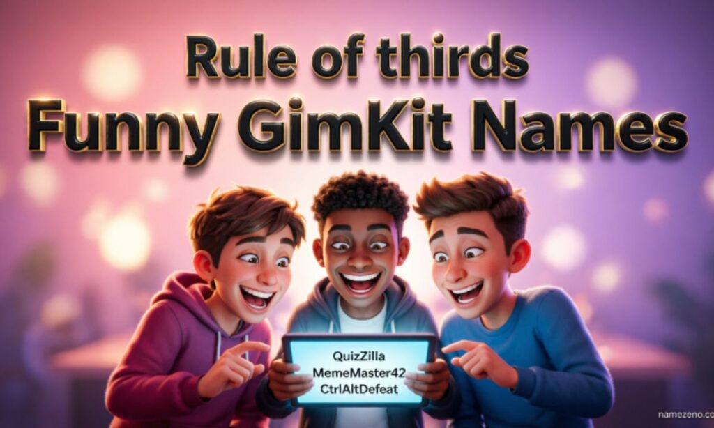 Funny Gimkit Names
