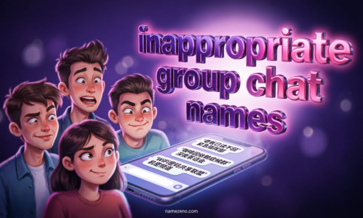 Inappropriate Group Chat Names