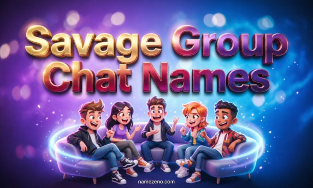 Savage Group Chat Names