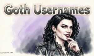 Goth Usernames
