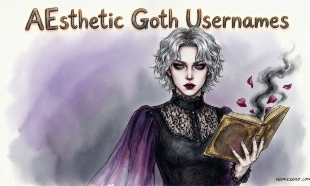 Aesthetic Goth Usernames
