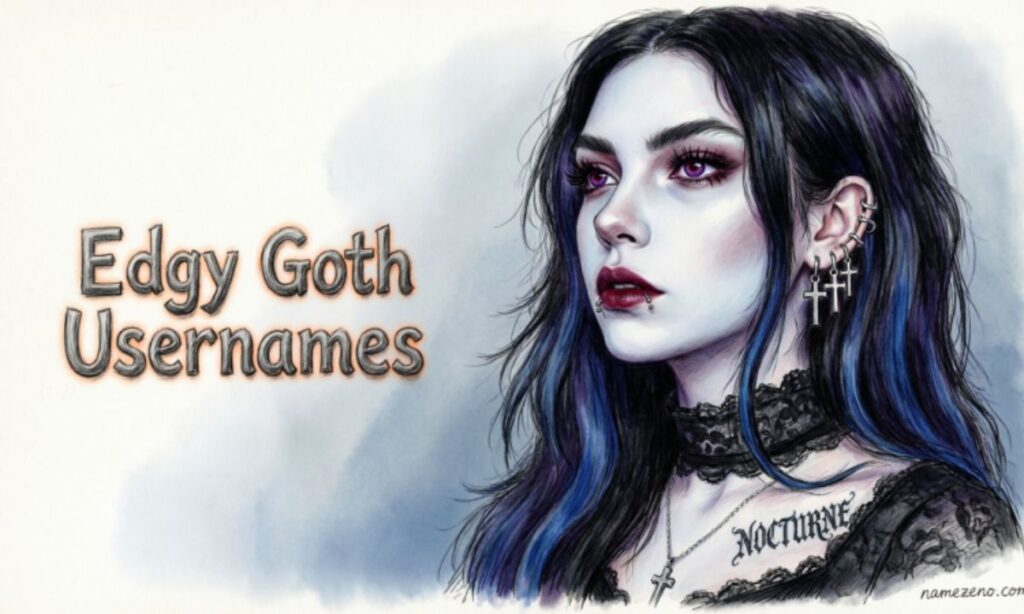 Edgy Goth Usernames