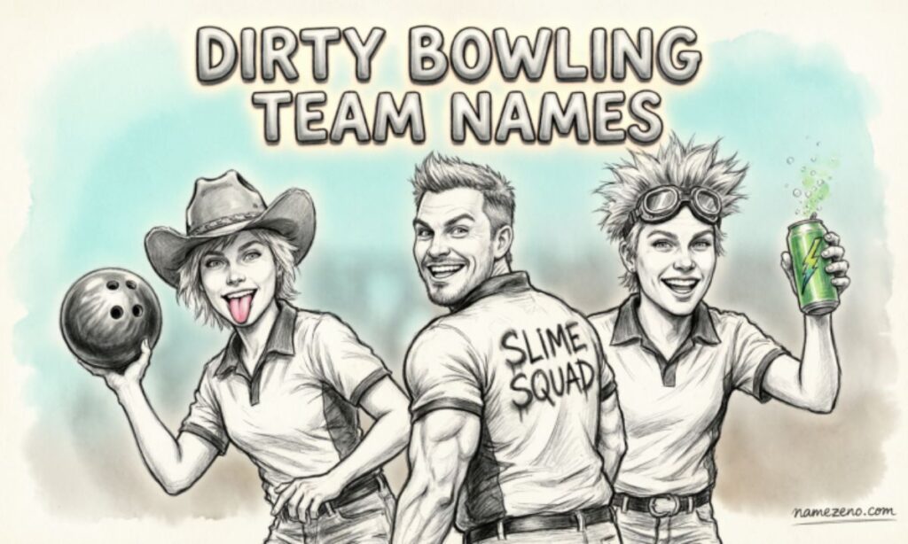 Dirty Bowling Team Names